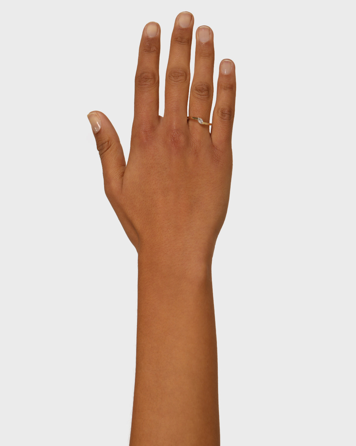 0.55 CT Oval Lab Grown Diamond Swirl Wedding Band 2