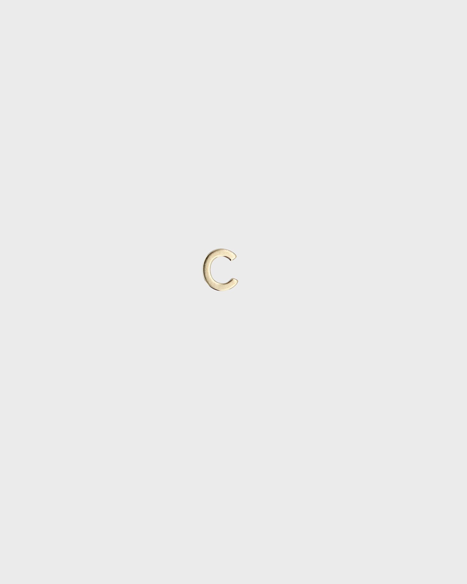 Letter Shaped Stud Earring 5