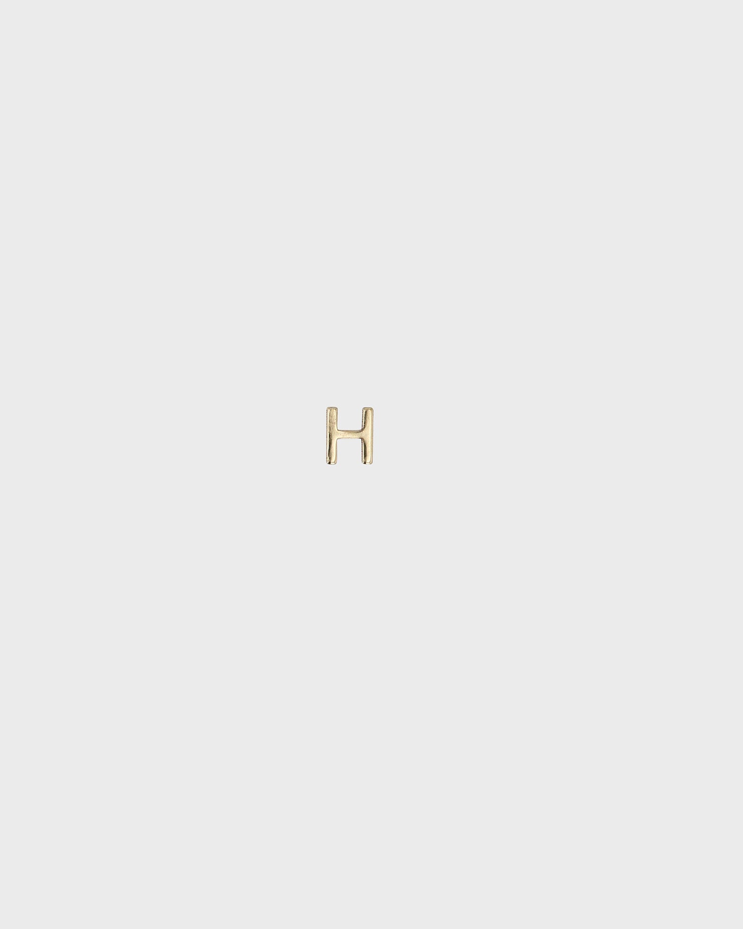 Letter Shaped Stud Earring 10