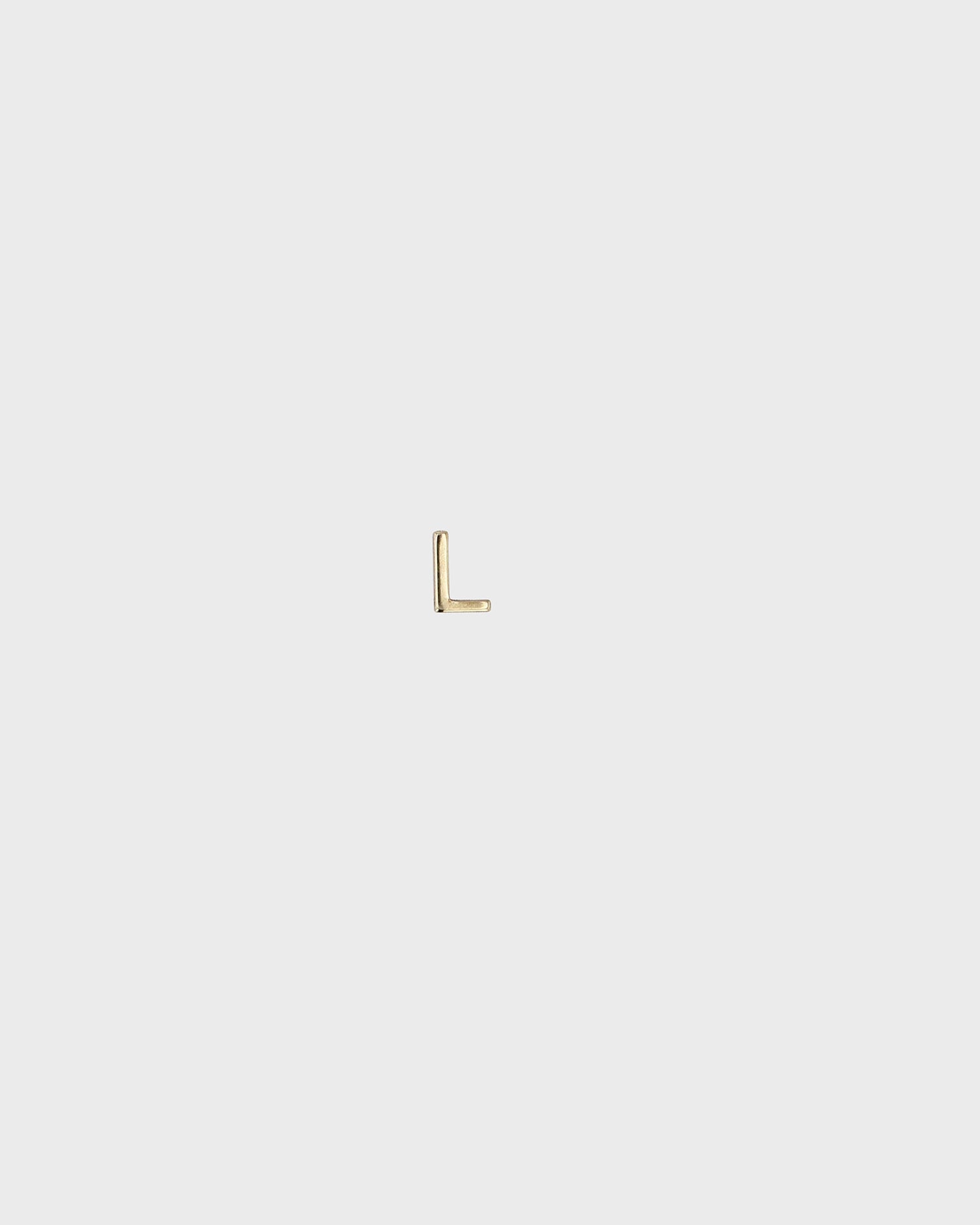 Letter Shaped Stud Earring 14