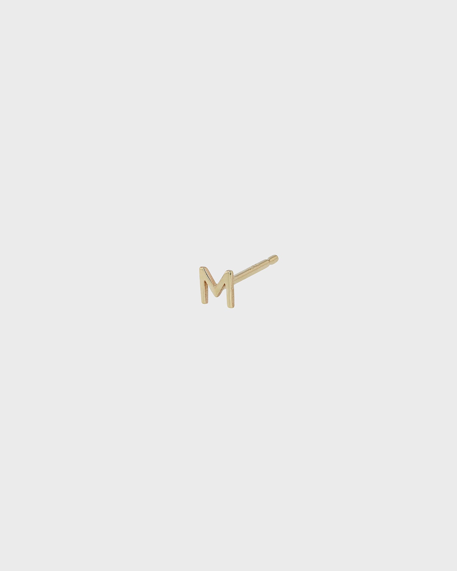 Letter Shaped Stud Earring 1