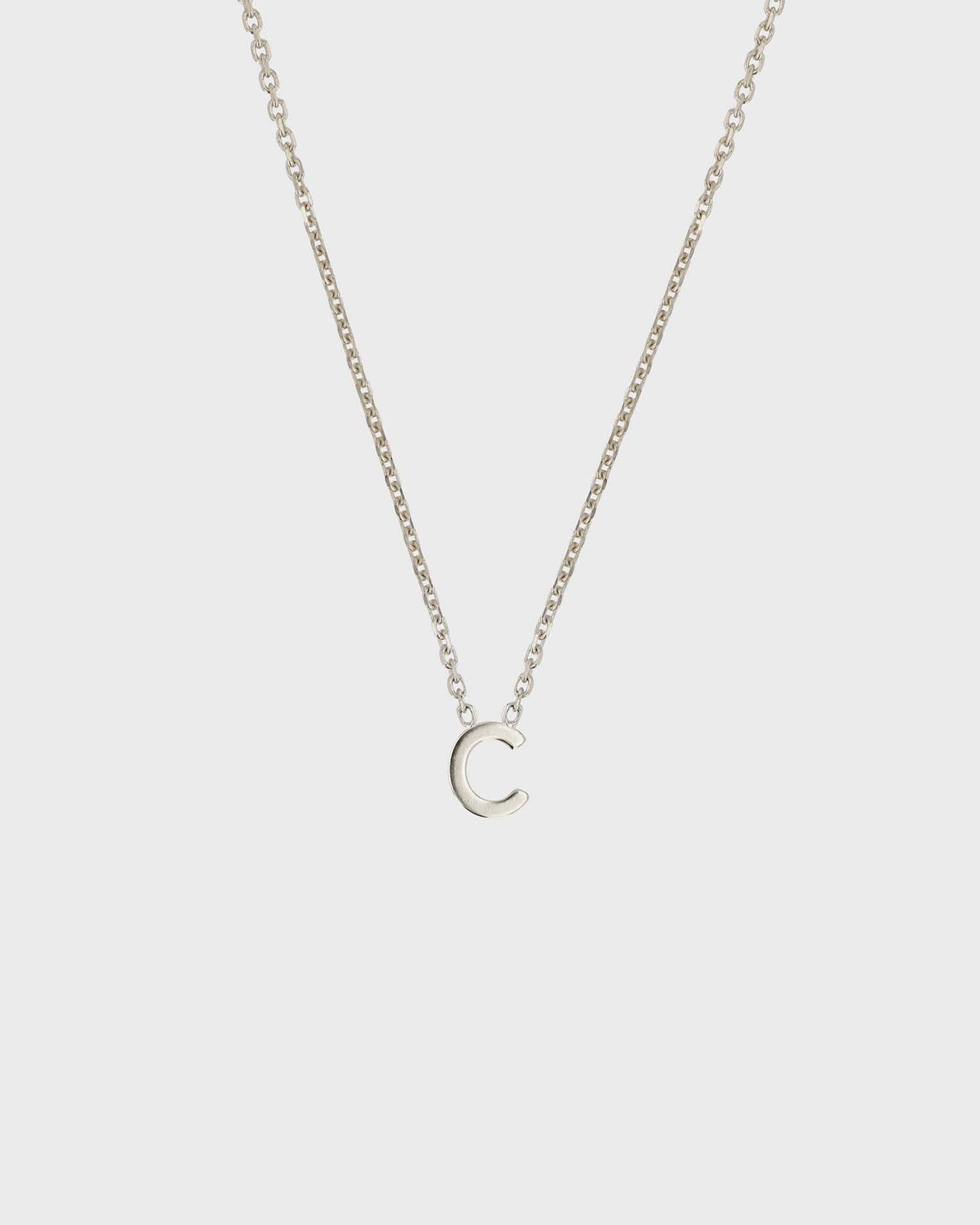 Simple Initial Chain Letter Necklace 3