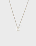 Load image into Gallery viewer, Simple Initial Chain Letter Necklace
