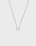 Load image into Gallery viewer, Simple Initial Chain Letter Necklace
