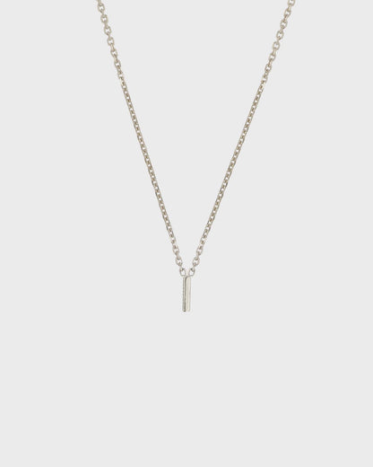 Simple Initial Chain Letter Necklace 9