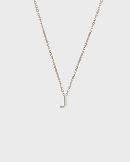 Simple Initial Chain Letter Necklace 10