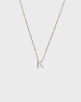 Load image into Gallery viewer, Simple Initial Chain Letter Necklace
