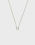 Load image into Gallery viewer, Simple Initial Chain Letter Necklace
