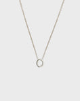 Load image into Gallery viewer, Simple Initial Chain Letter Necklace
