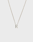 Load image into Gallery viewer, Simple Initial Chain Letter Necklace
