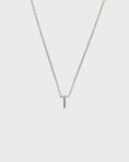 Load image into Gallery viewer, Simple Initial Chain Letter Necklace
