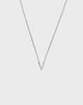 Load image into Gallery viewer, Simple Initial Chain Letter Necklace
