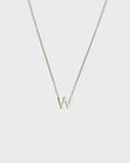 Load image into Gallery viewer, Simple Initial Chain Letter Necklace
