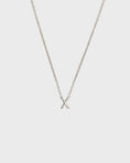 Load image into Gallery viewer, Simple Initial Chain Letter Necklace
