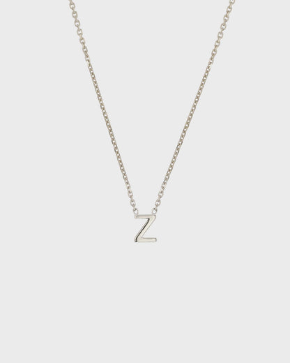 Simple Initial Chain Letter Necklace 26
