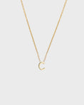 Load image into Gallery viewer, Simple Initial Chain Letter Necklace, Gold 5
