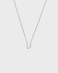 Load image into Gallery viewer, Simple Initial Chain Letter Necklace
