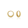 Load image into Gallery viewer, Elegant Gold-Plated Hoop Earrings
