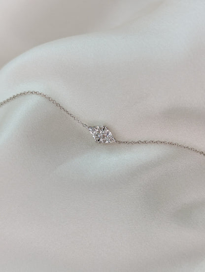 Toi Et Moi-0.3 CT Trillion Lab Grown Diamond Bracelets