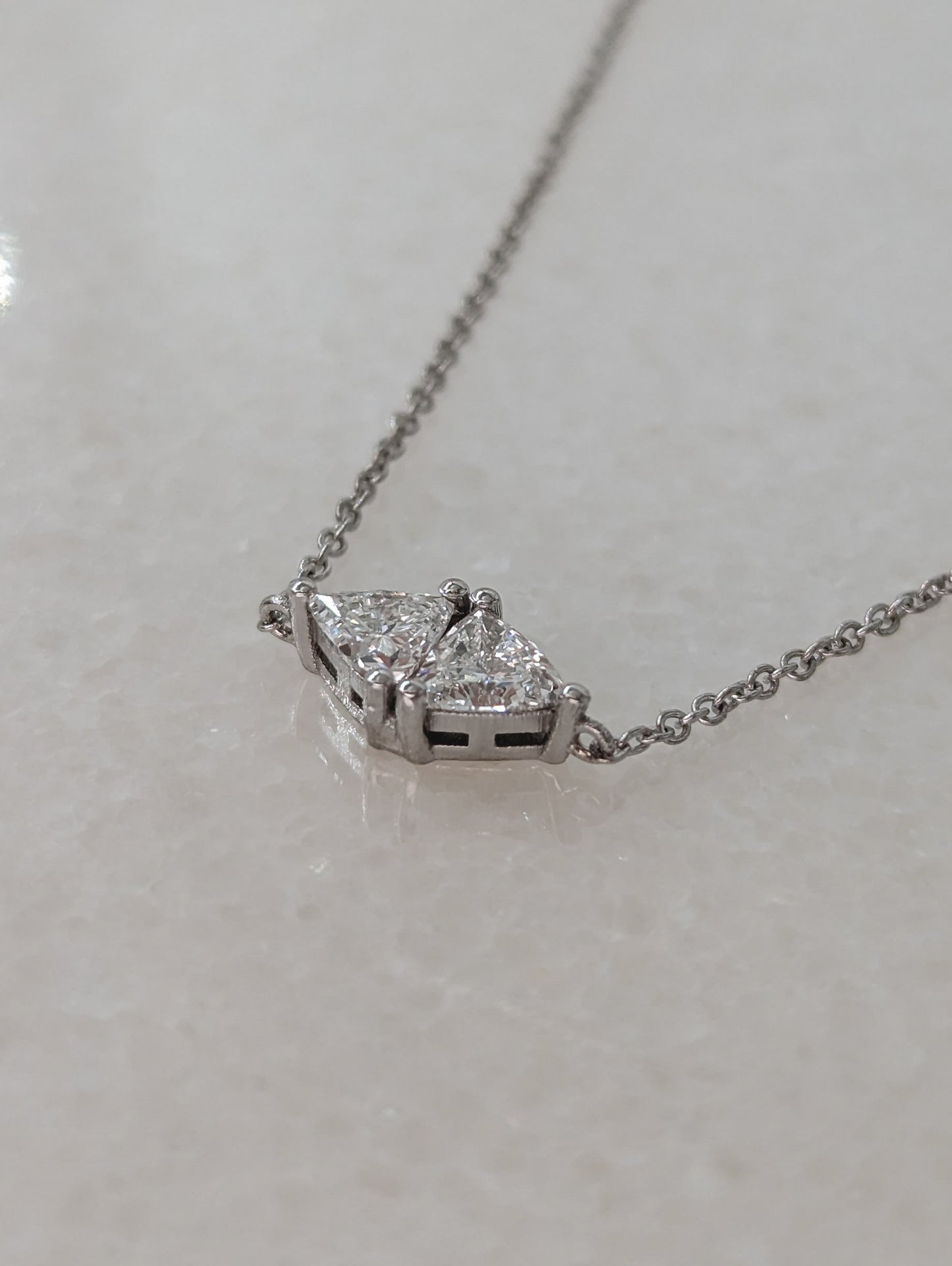 Toi Et Moi-0.3 CT Trillion Lab Grown Diamond Bracelets