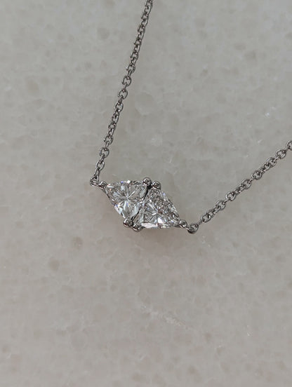 Toi Et Moi-0.3 CT Trillion Lab Grown Diamond Bracelets