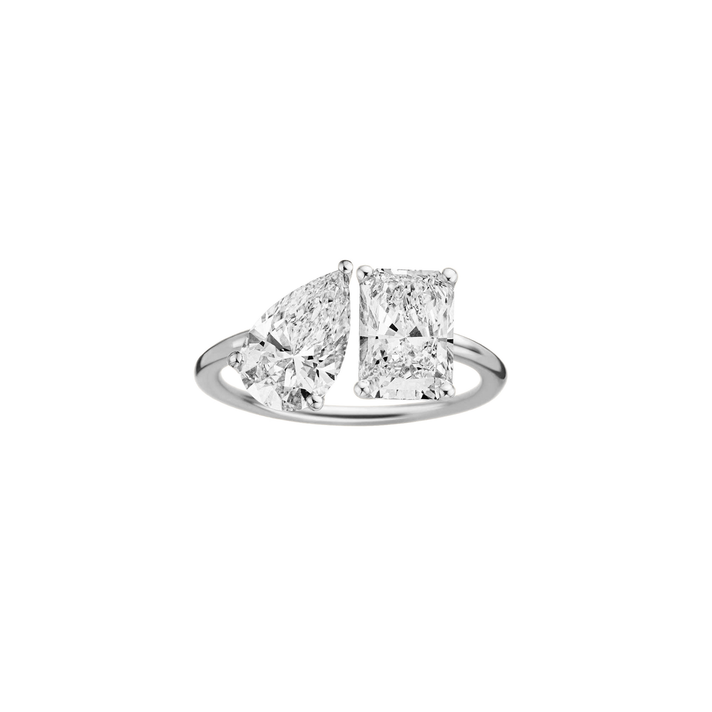 Hidden Halo-1.5 CT Round Lab Grown Diamond Engagement Ring