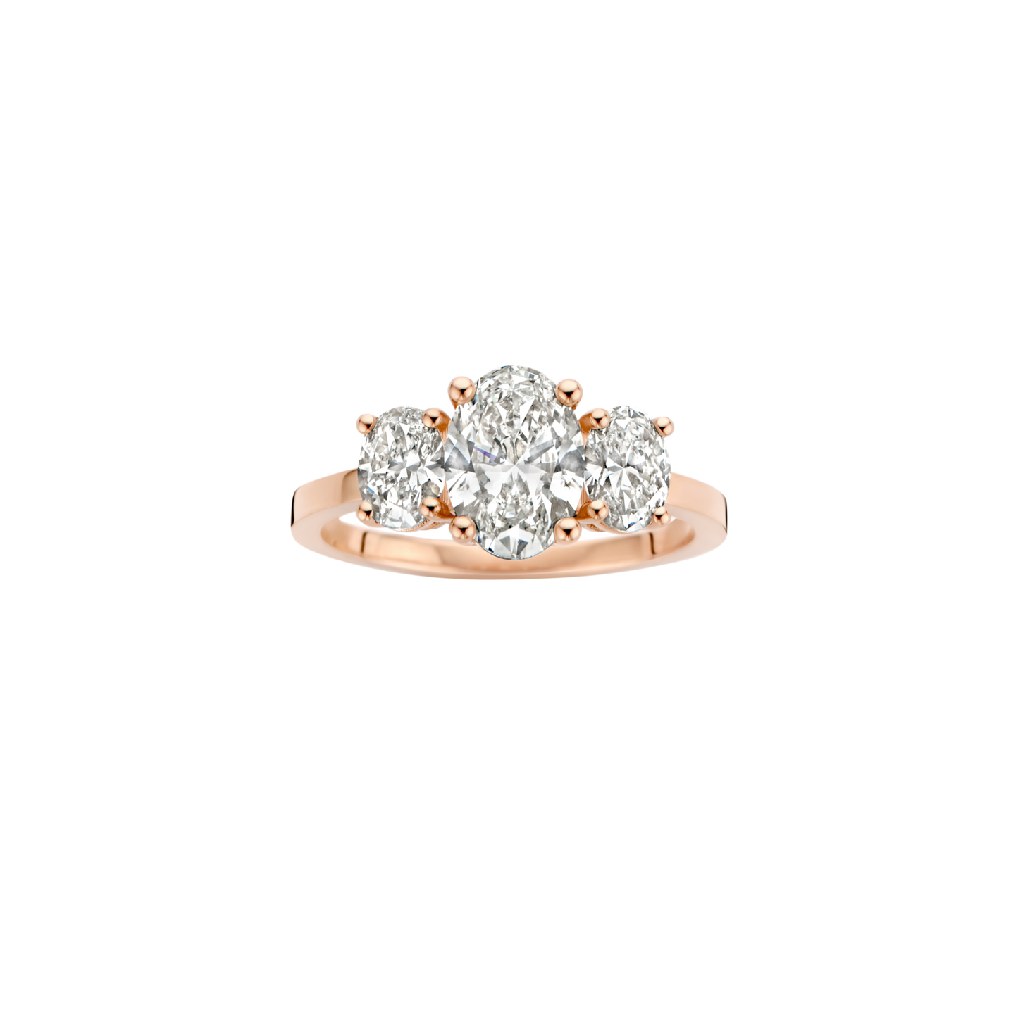 Hidden Halo-1.5 CT Round Lab Grown Diamond Engagement Ring