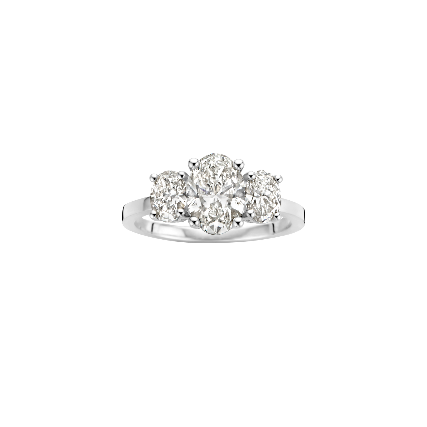 Hidden Halo-1.5 CT Round Lab Grown Diamond Engagement Ring