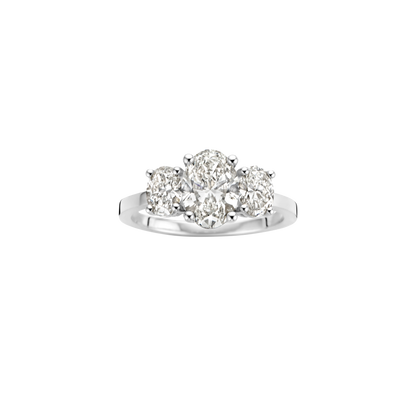 Hidden Halo-1.5 CT Round Lab Grown Diamond Engagement Ring