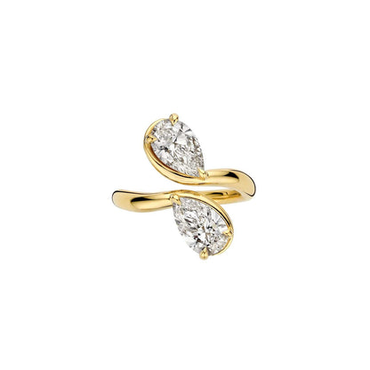 Hidden Halo-1.5 CT Round Lab Grown Diamond Engagement Ring
