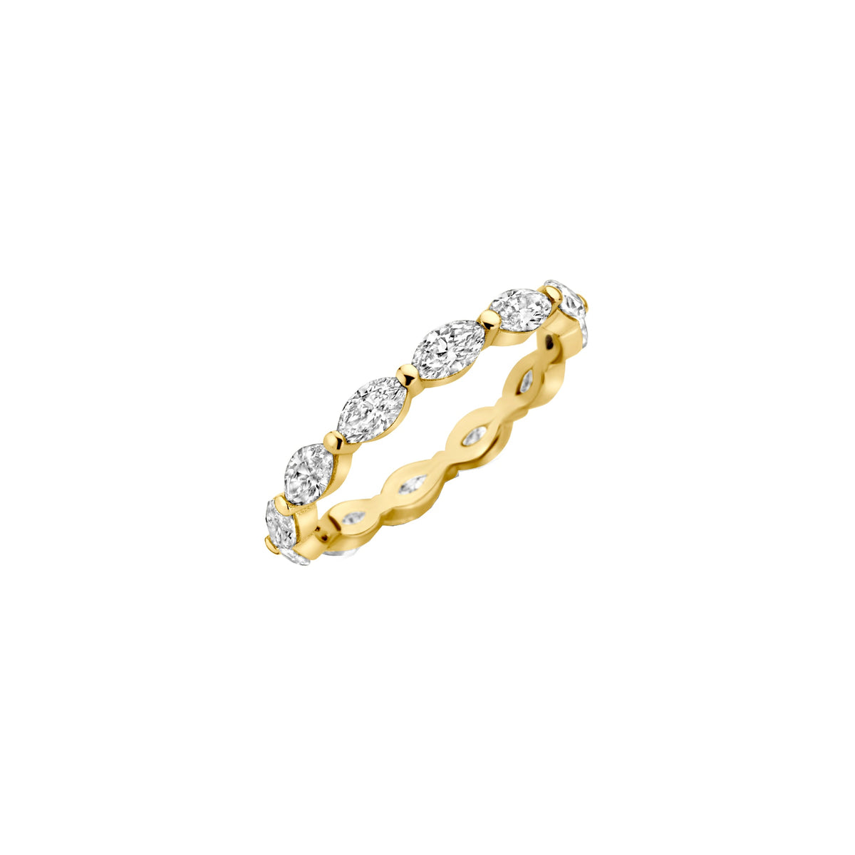 Packshot RING Marquise Eternity YG 2000x2000 crop center