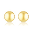 Load image into Gallery viewer, Timeless Gold Round Stud Earrings
