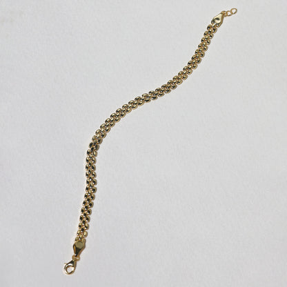 Golden Luxe Double Chain Bracelet 11