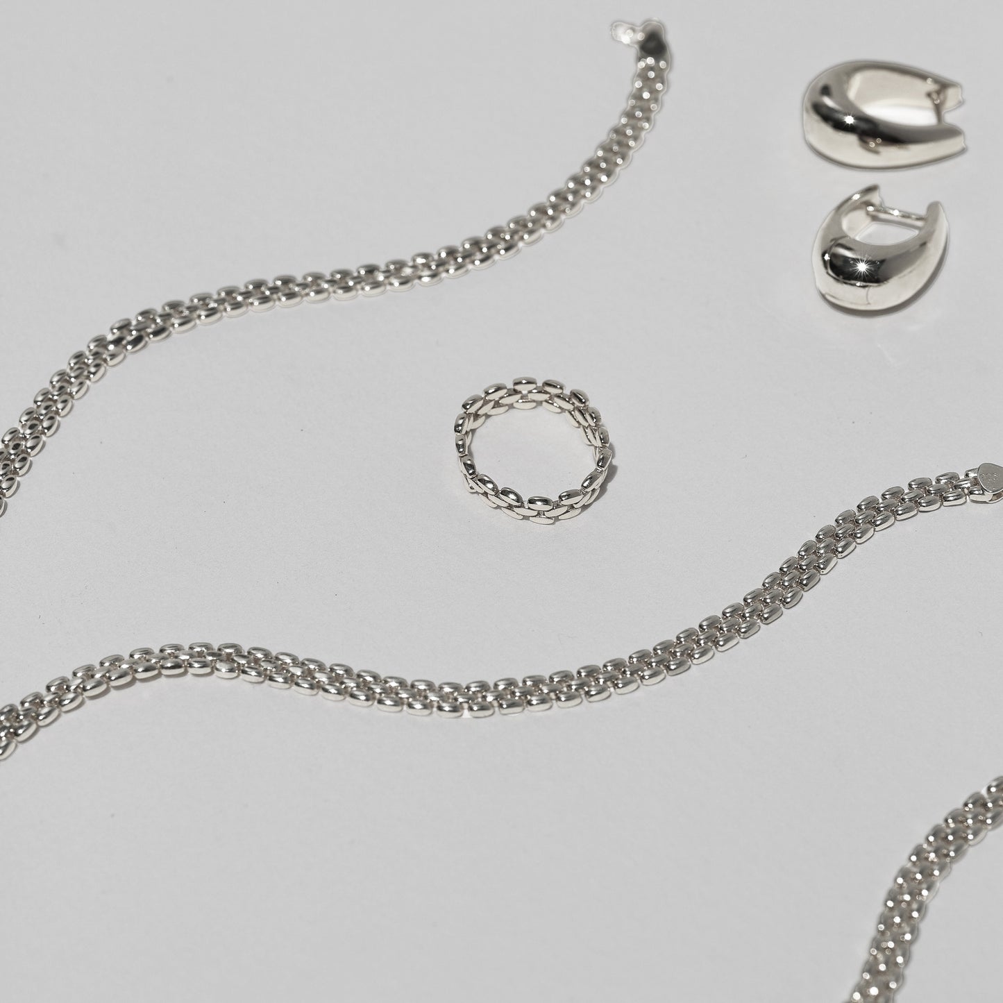 Link Chain Wedding Band 5