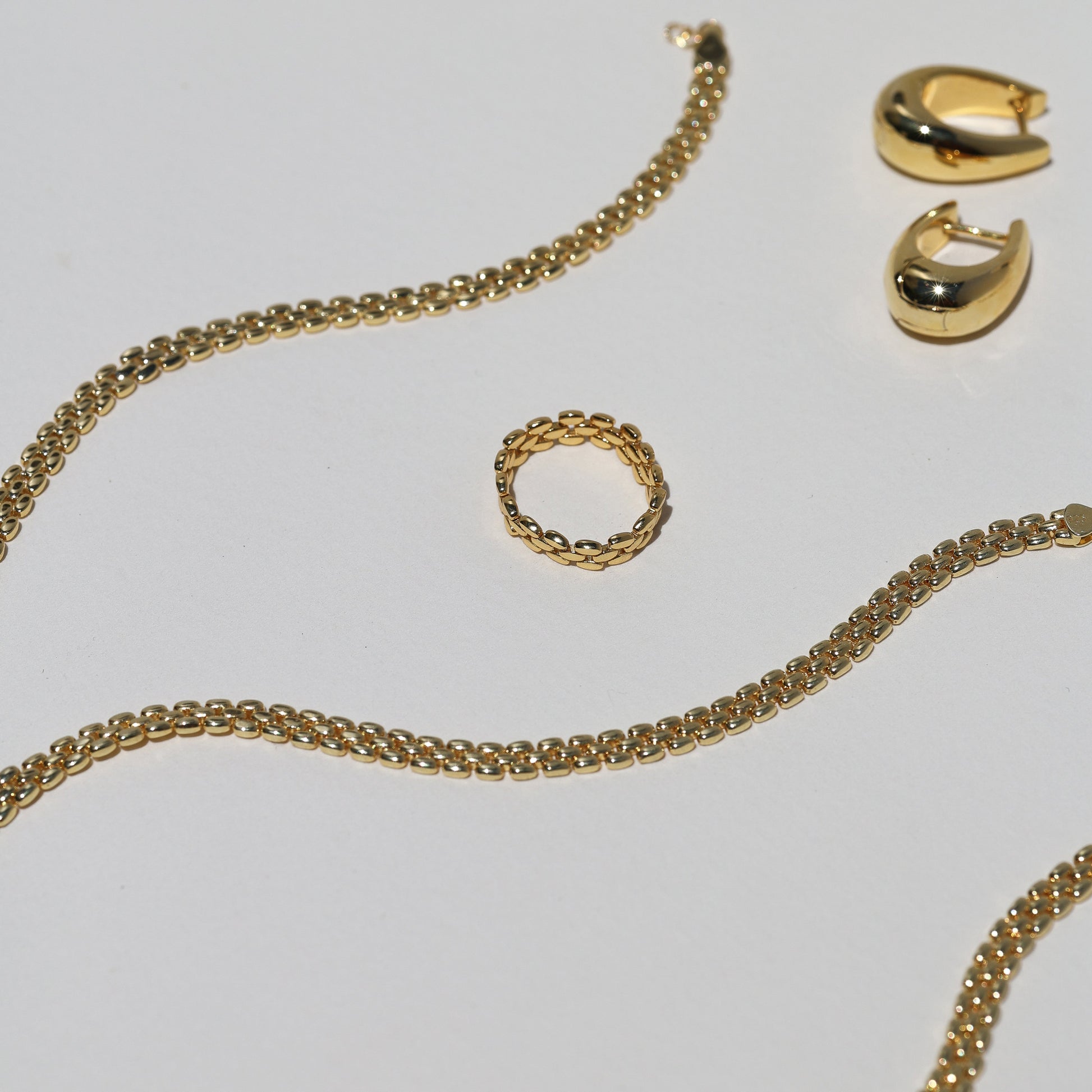 Link Chain Wedding Band 5