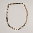 Load image into Gallery viewer, Elegant Gold Paperclip Chain Necklace
