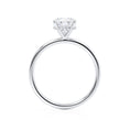 Load image into Gallery viewer, 1.0 CT Cushion Cut Lab-Grown Diamond Hidden Halo Engagement Ring
