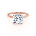 Load image into Gallery viewer, 1.0 CT Cushion-Cut Lab Grown Diamond Hidden Halo Engagement Ring 1
