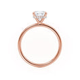 Load image into Gallery viewer, 1.0 CT Cushion-Cut Lab Grown Diamond Hidden Halo Engagement Ring
