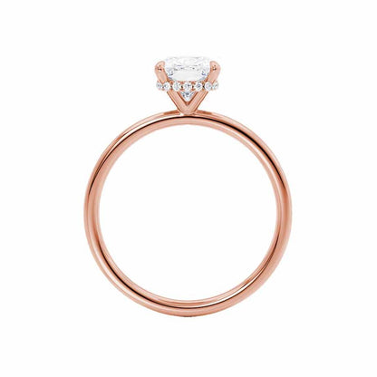 1.20 CT Oval Lab-Grown Diamond Hidden Halo Engagement Ring 4