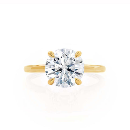 1.20 CT Round Lab-Grown Diamond Hidden Halo Engagement Ring 3