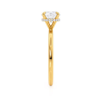 1.20 CT Round Lab-Grown Diamond Hidden Halo Engagement Ring 4