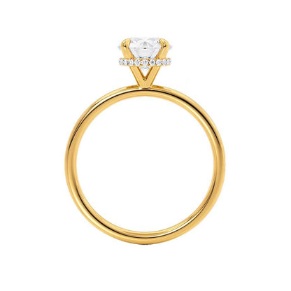 1.20 CT Round Lab-Grown Diamond Hidden Halo Engagement Ring 5