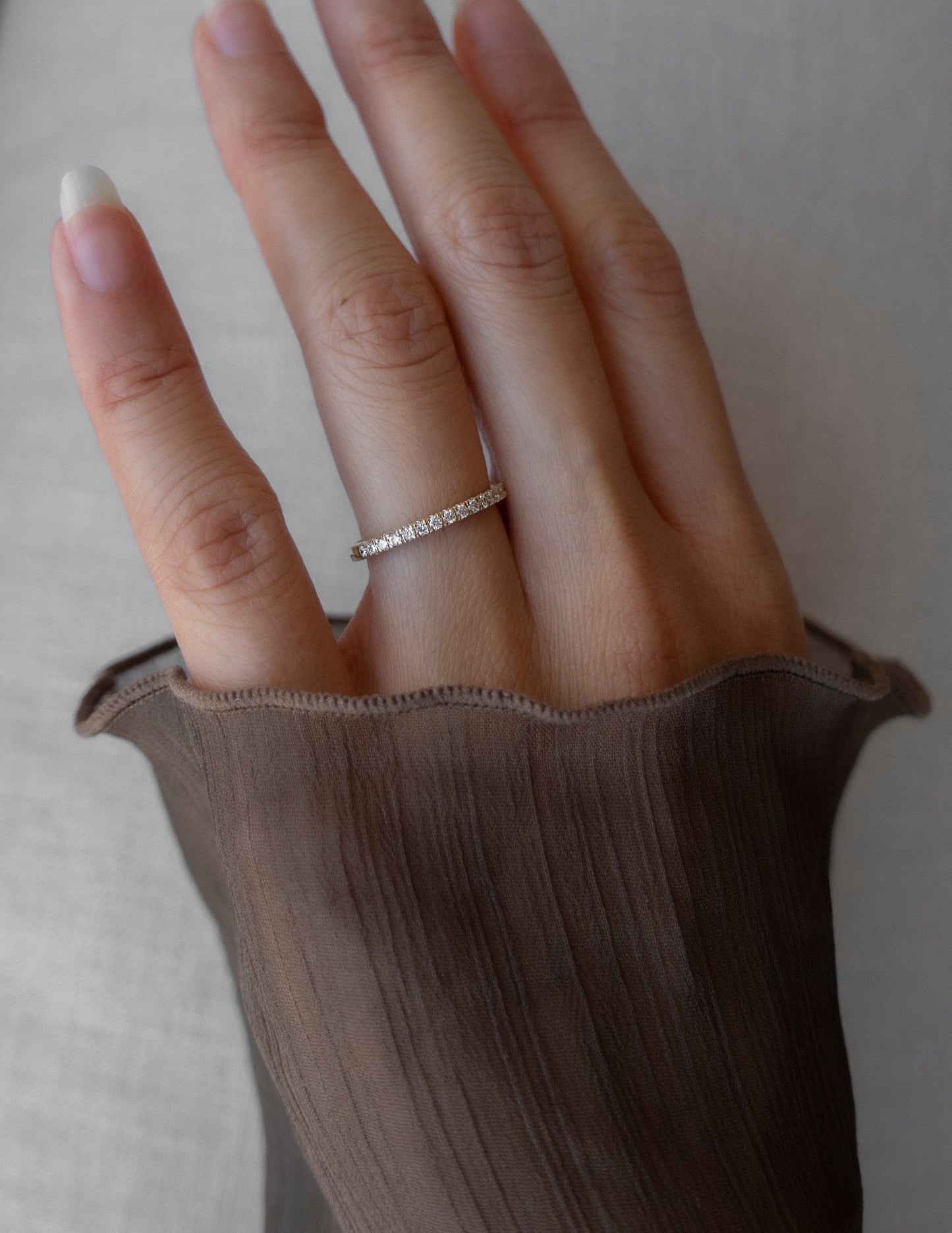 Eternity- 0.50 CT Round Lab Grown Diamond Wedding Band
