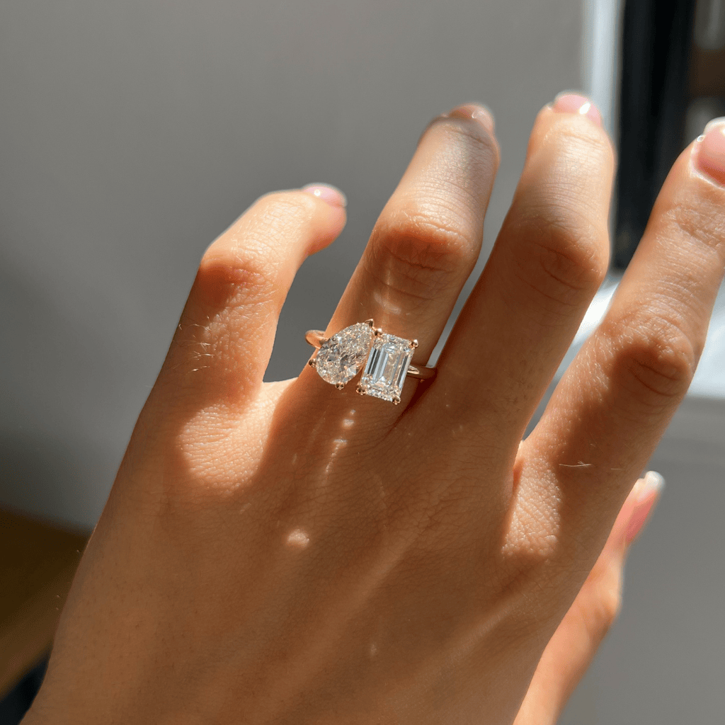Solitaire-Oval Lab Grown Diamond Engagement Ring