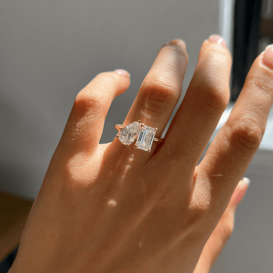 Solitaire-Oval Lab Grown Diamond Engagement Ring