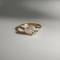 Load image into Gallery viewer, Elegant 1.50 CT Pear Cut Lab Grown Diamond Engagement Ring
