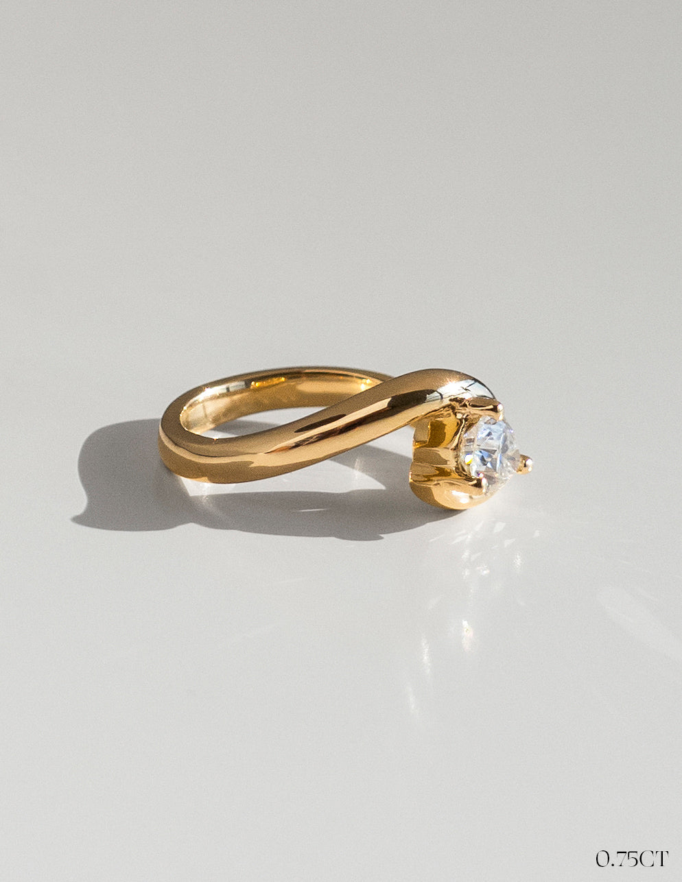 Solitaire-Oval Lab Grown Diamond Engagement Ring