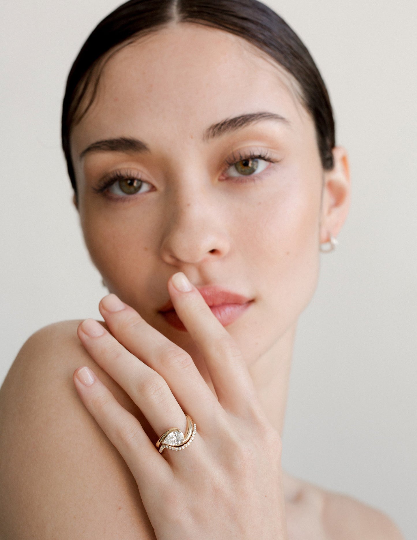 Solitaire-Oval Lab Grown Diamond Engagement Ring