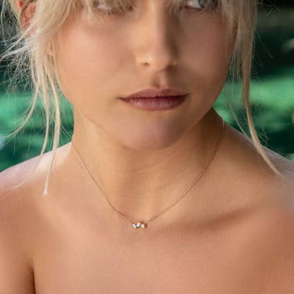 Solitaire- 1.0 CT Oval Lab Grown Diamond Necklace